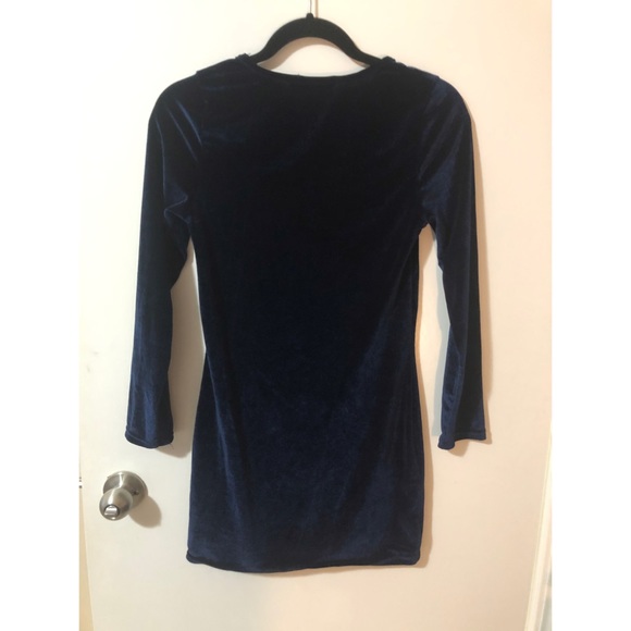 Crushed Velvet Dress. - Picture 2 of 3